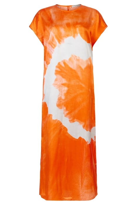 ETTA MARIANA DRESS ORANGE TIEDYE 6