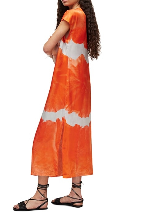ETTA MARIANA DRESS ORANGE TIEDYE 3