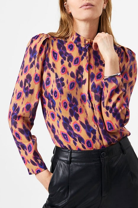 HONORÉ LEOPARD BLOUSE MULTICOLOUR 1