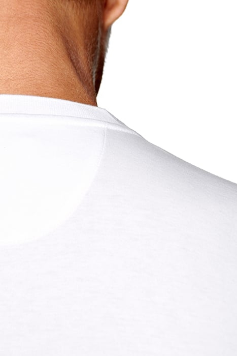 WHITE HENLEY T SHIRT 4
