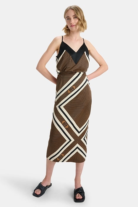 LA-SILKY SCARF SKIRT VARIOUS 2