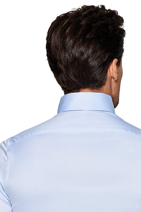 LIGHT BLUE TWILL EXTRA SLIM FIT SHIRT 6