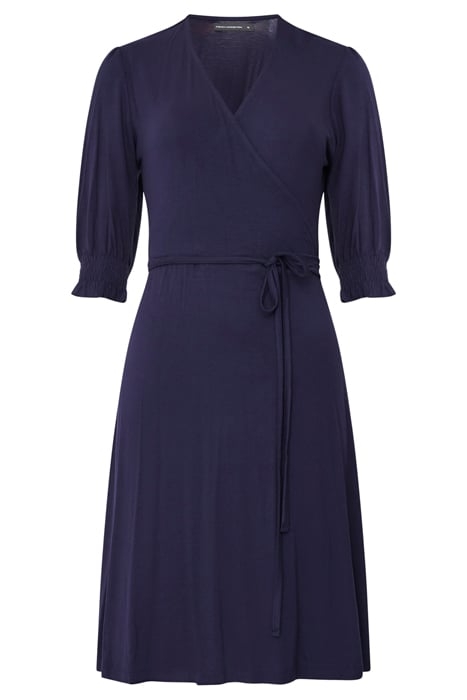 WRAP PLAIN K DK NAVY 3