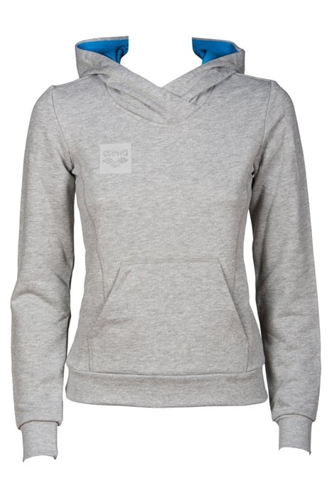 W ESSENTIAL HOODIE MEDIUM GREY MELANGE 1