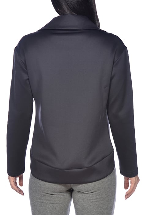 W L/S SPACER HALZ ZIP BLACK 3