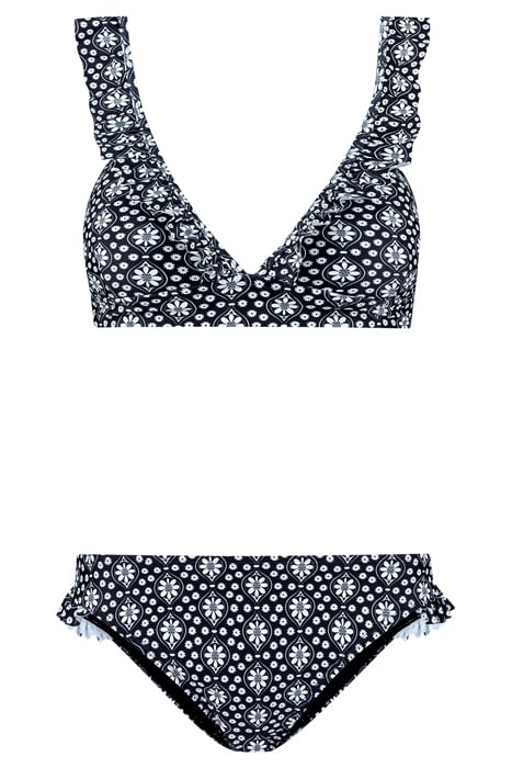 BOBBY BIKINI SET TINY DAISY BLACK BLACK 5