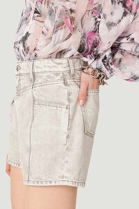 BRION LIGHT GREY SHORTS 4