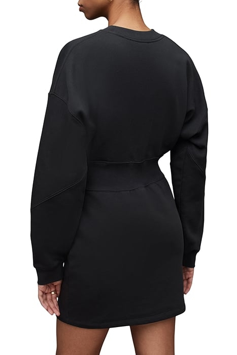 CARISA SWEATER DRESS WASHED BLACK 2