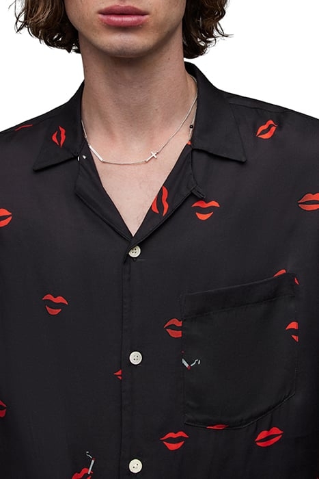 TEKISUTO SS SHIRT JET BLACK 6