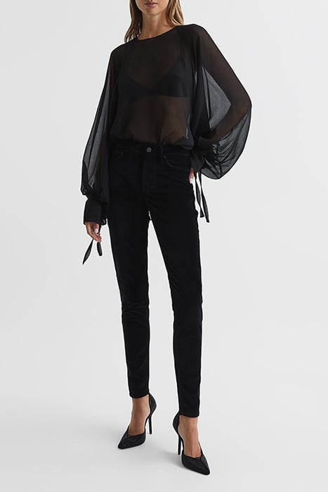 LUX SKINNY PANTS BLACK 3