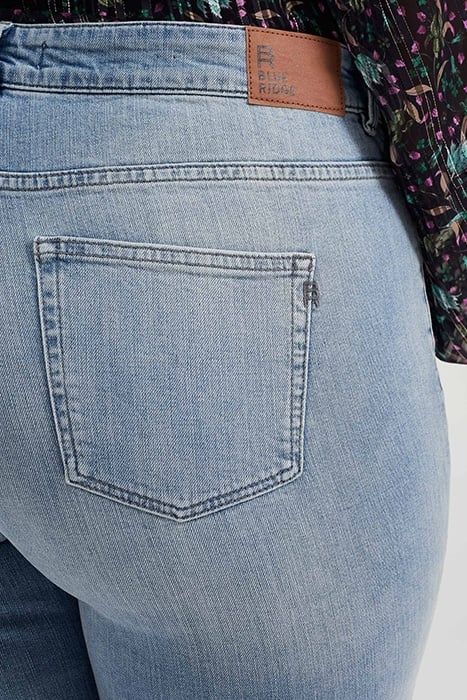 5-POCKET HIGH WAIST BLUE 5