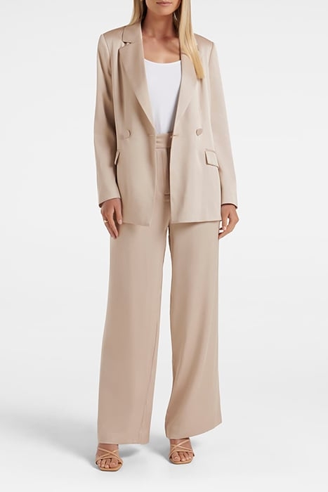 ALORA SATIN TIE CO-ORD BLAZER SILVER CLOUD 3