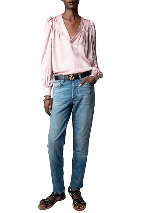 TELIA SATIN DEEP PARME 2