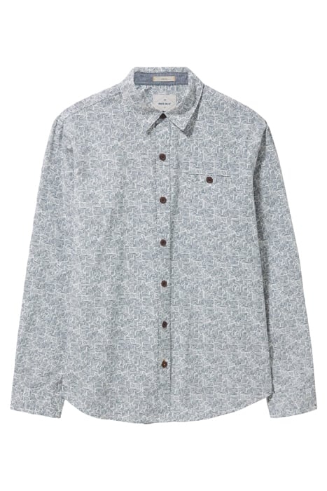 WELCH LINE PRINTED SHIRT DARK GREY 4