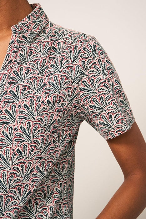 PENNY POCKET JERSEY SHIRT PINK MULTI 3