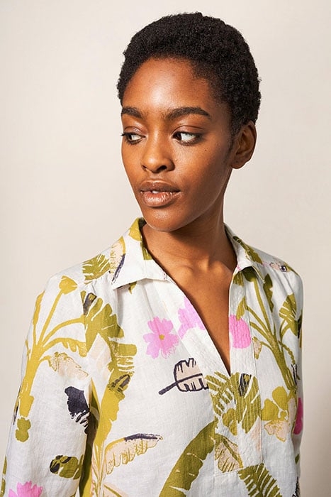 BLAIRE LINEN TUNIC WHITE 3