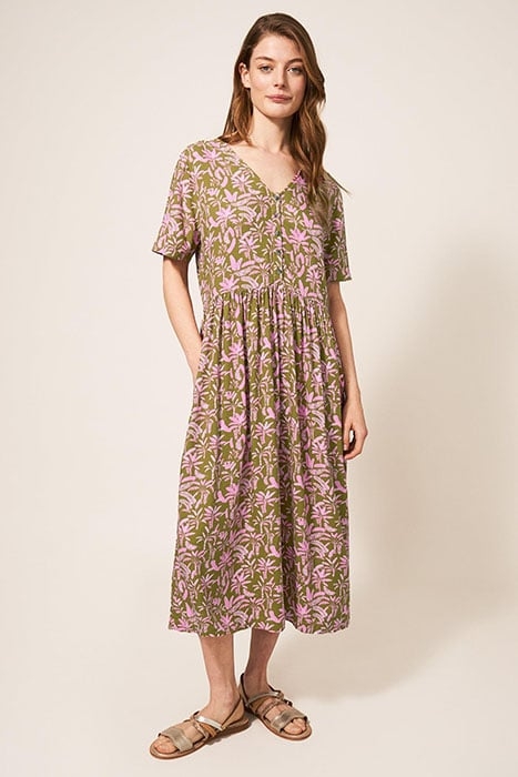 ELISA ECO VERO MINI DRESS PINK 1