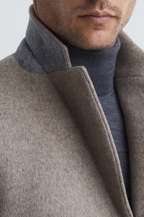 GABLE SINGLE BREASTED COAT OATMEAL 5