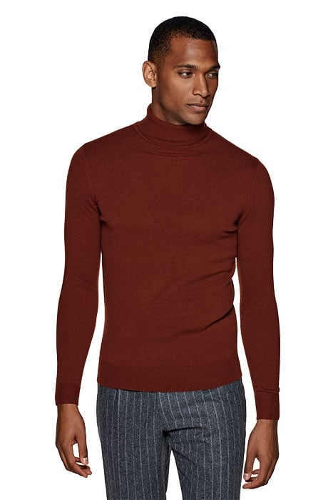 DARK RED TURTLENECK DARK RED 1
