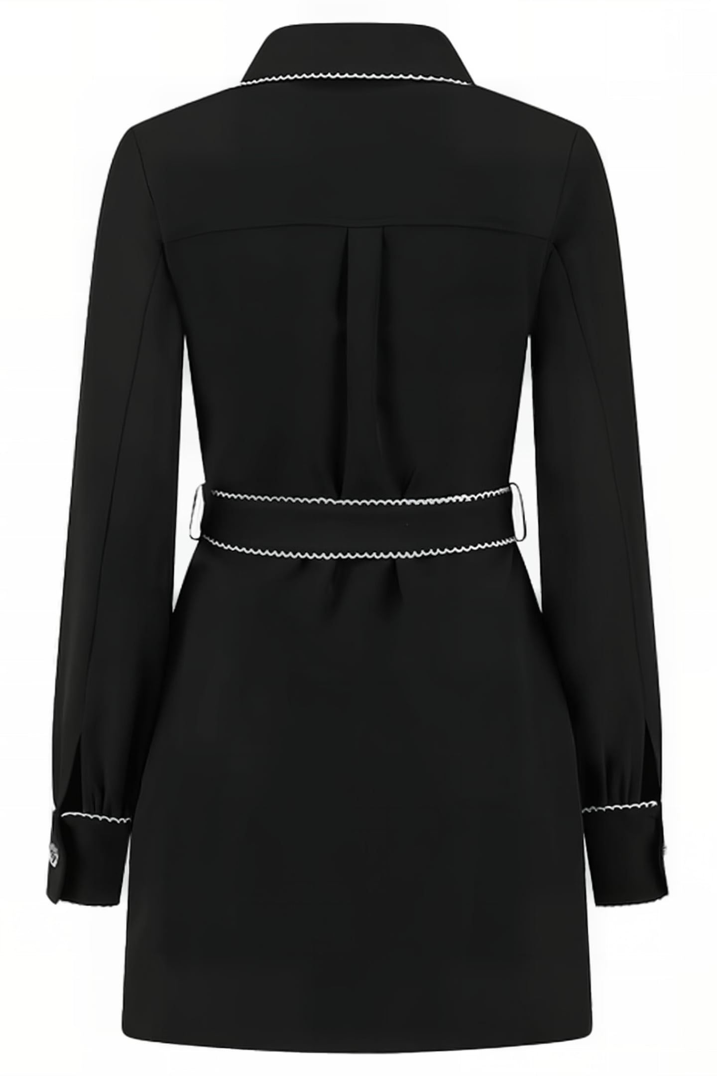 RORY TAPE DRESS BLACK 4