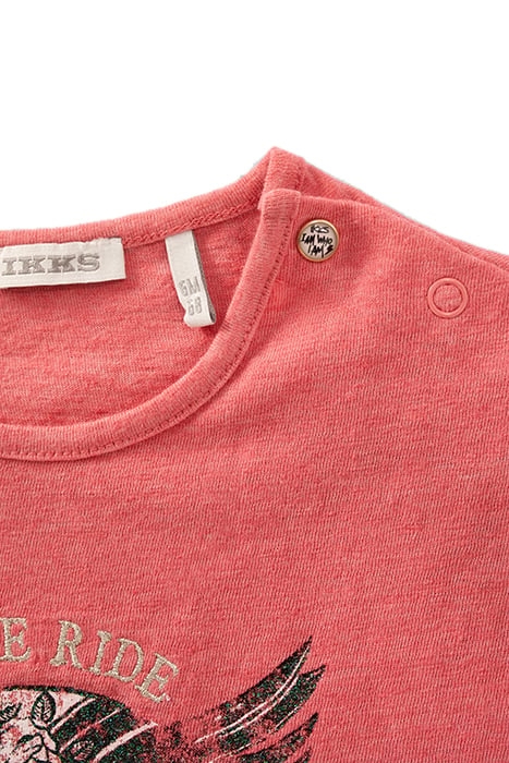 BABY GIRLS’ RED T-SHIRT WITH WINGED HELMET 3