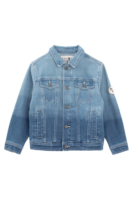 BLUE DENIM JACKET WITH DETACHABLE HOOD 3