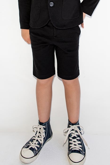 BOYS’ BLACK CHINO BERMUDAS 1