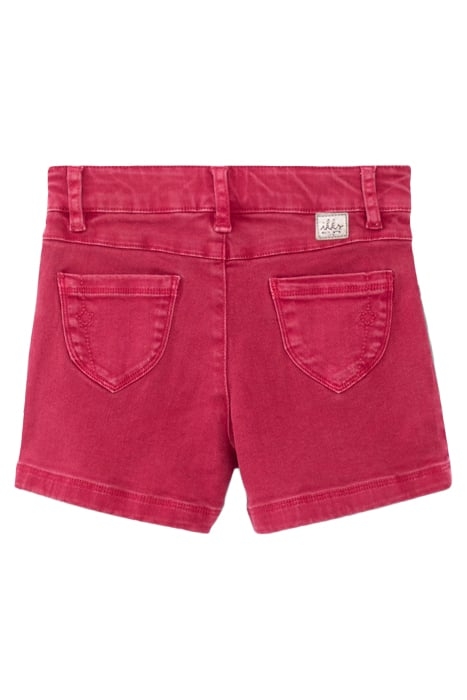 GIRLS’ FUCHSIA PINK DENIM SHORTS 3