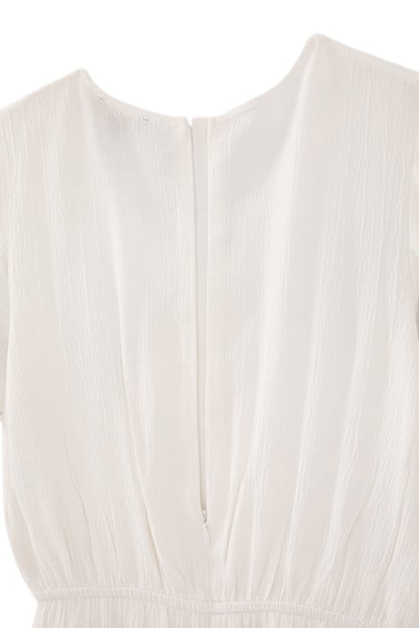 GIRLS' ECRU LACE-EDGED ECOVERO® PLAYSUIT 5