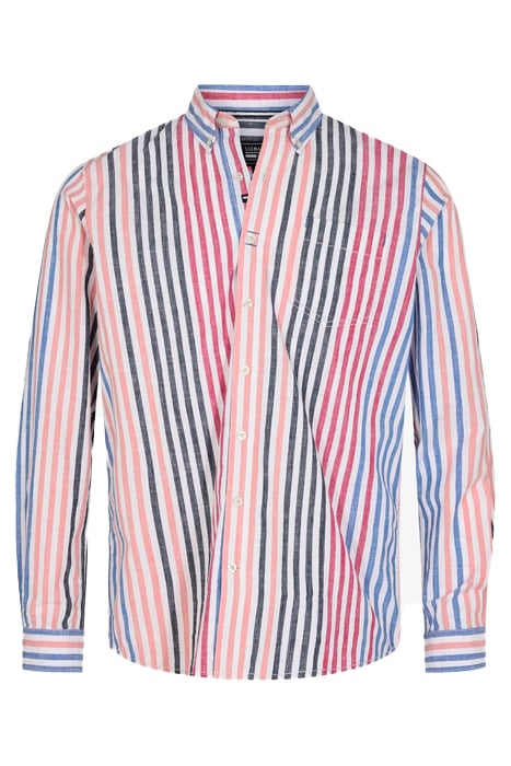 BOONE MULTI STRIPE FADED CORAL 2