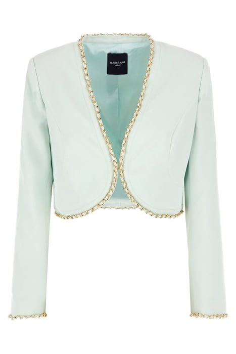 NAUSICA COVER SHOULD BACALAR CROPPED JACKET BLUE 6
