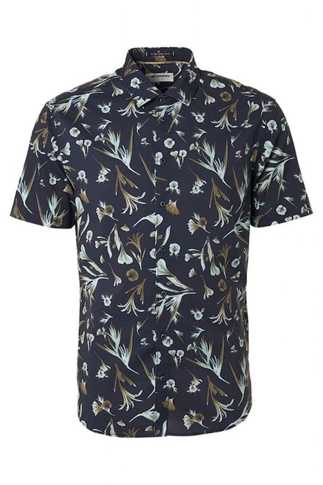 SHIRT SHORT SLEEVE ALLOVER PRINTED NIGHT 4