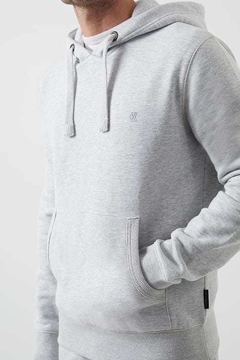 OVERHEAD SWEAT HOODIE LIGHT GREY MELANGE 4