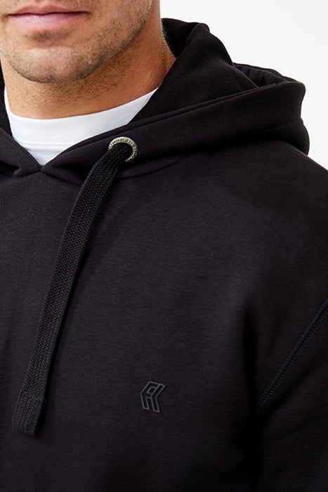 OVERHEAD LOGO SWEAT HOODIE BLACK 4