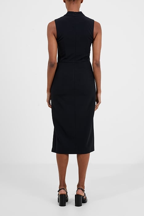 ECHO CREPE MOCK NECK DRESS BLACKOUT 3