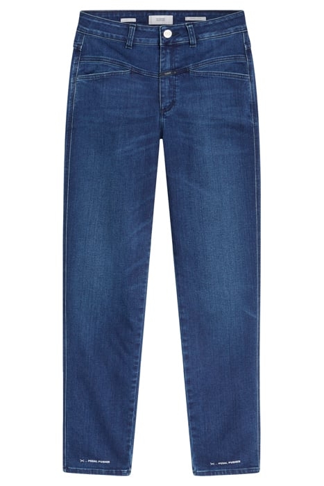 WOMEN PEDAL PUSHER JEANS DARK BLUE 4