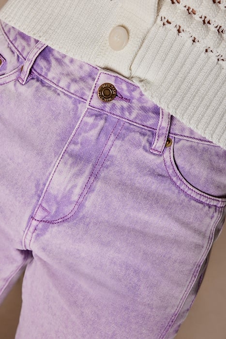 SLIM FIT JEANS COLORED TWILL SOFT ORCHID 3