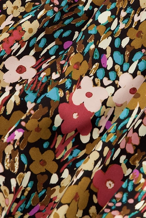 LYNN SHORT CATO DRESS BLACK/RA RA RASPBERR 7