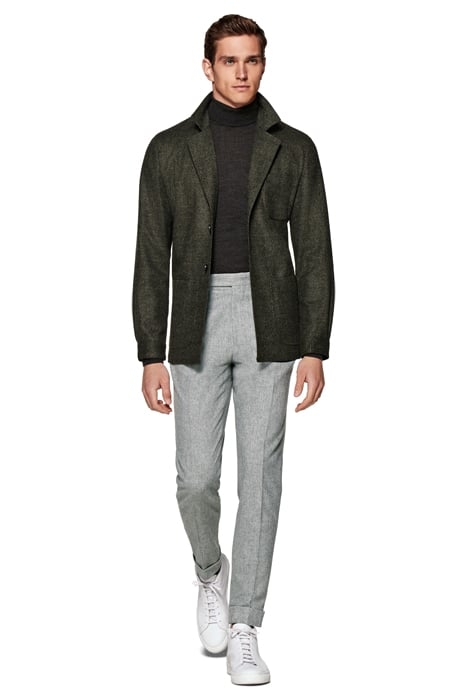 MID GREEN HOUNDSTOOTH GREENWICH SHIRT-JACKET MID GREEN 3