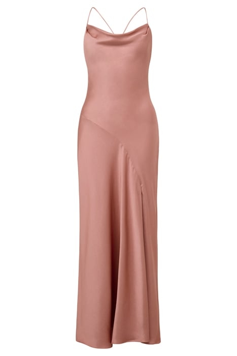BLAIR BACK DETAIL MIDI DRESS DUSTY ROSE 3