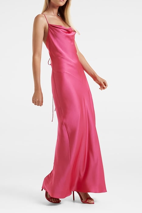 BLAIR BACK DETAIL MAXI DRESS RASPBERRY JELLY 4