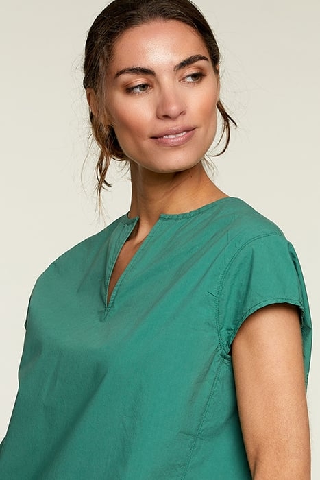GREEN CAP SLEEVES SHIRT 6