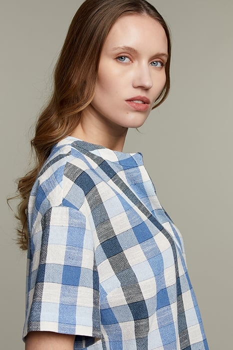 BLUE POPOVER SHIRT 4