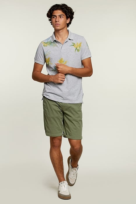 CUSTOM FIT POLO OYSTER MIX 3