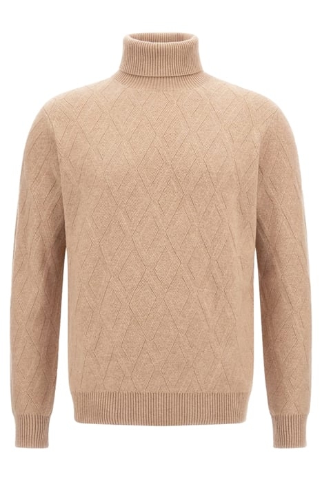 LS TN RHOMBUS STITCH HERB TAN 4