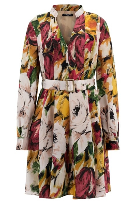 AUTUMN GARDEN LOOSE MINI DRESS PRINT 3