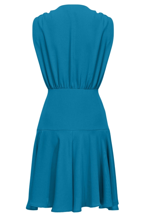 ADELE 1 ABITO CREPE FLUIDO MOROCCAN BLUE 5