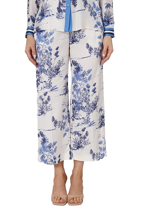 PRINTED CROPPED TROUSERS FANTASY 6