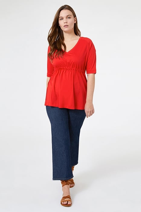 T-SHIRT WITH DRAWSTRING RED 3