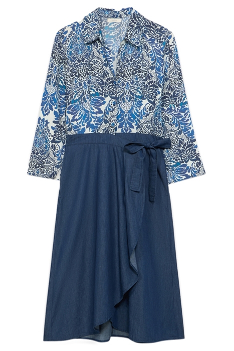 MATCHING DRESS BLU NAVY 3